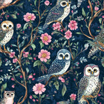 owl  Fabric by the Yard